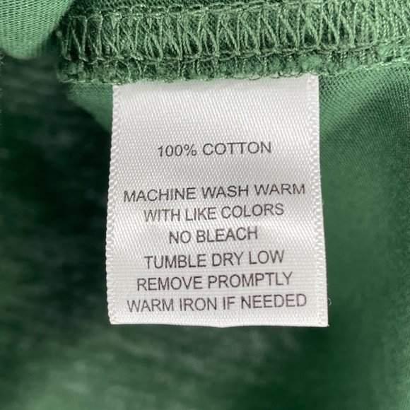 Untuckit green knit long sleeve button down top M - Picture 9 of 12